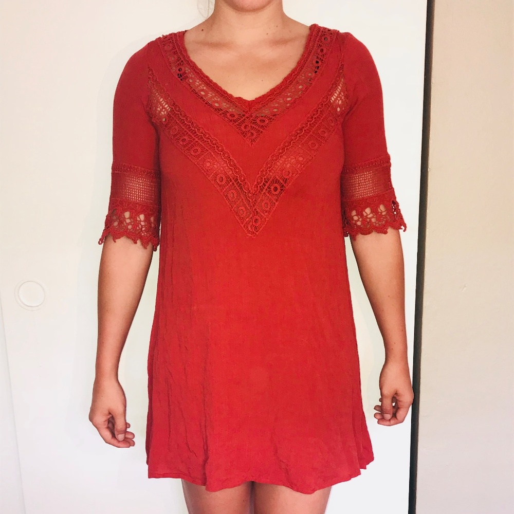 Maurices Crochet Dress